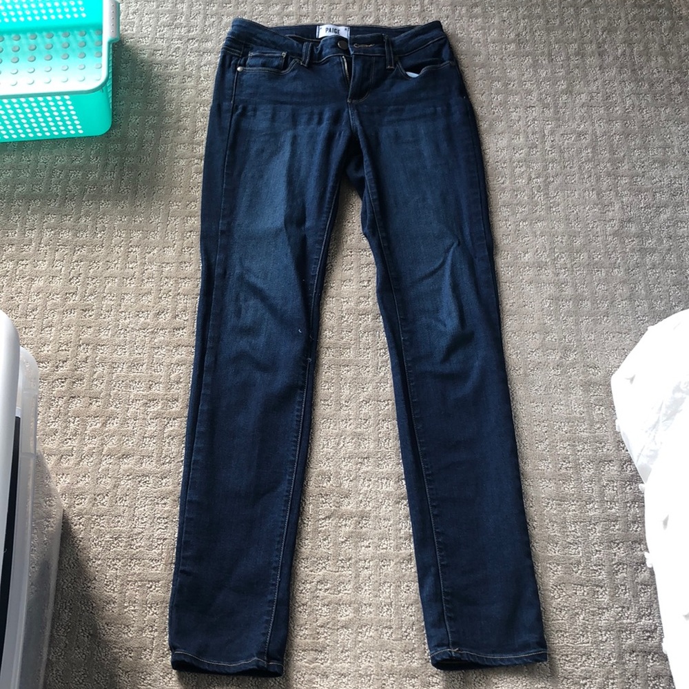 Paige Skyline Skinny jeans- Aldrin wash